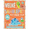 SAMOLEPKOVÁ KNIHA - VEĽKÉ SAMOLEPKY PRE MALÉ RUKY - DINO OSTROV