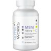 NutriWorks MSM 700mg + C 90 kapslí