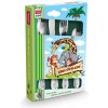 LAMART Detský príbor ZOO 4 ks