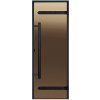 Harvia Finland Oy Dvere do sauny HARVIA Legend 7x19, bronzové, 690x1890 mm