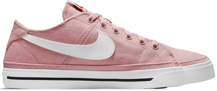 Nike WMNS Court Legacy Canvas pink glaze/black/team orange/white ružová