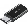 Čierna redukcia z Micro USB na Type-C (E)