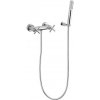 Sprchová batéria Paffoni Cruz so sprchovacím setom 150 mm chróm QTV168D