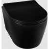 Balneo Luxa wc misa závesné bez oplachovacieho kruhu čierna G0101020101-1