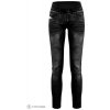 Crazy Idea pant wonder magic woman print jeans black