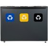 Alda EKO STAR STATION - set na triedenie odpadu, objem 3 x 60 l