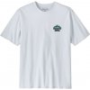Pánske tričko Patagonia Great Waves Responsibili-Tee Veľkosť: XL / Farba: biela