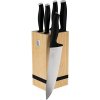 BerlingerHaus Matte Black Collection Sada nožov so stojanom BAMBOO 6 ks hranatý