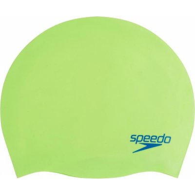 Speedo Plain Moulded silicone Junior Cap