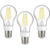 Immax NEO LITE Smart sada 3× filamentová žiarovka LED E27 7 W, studená biela, stmievateľná, WiFi