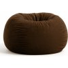 Sedací vak leňošník tmavohnedý EMI