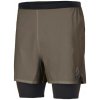 SCOTT Cyklistické nohavice krátke bez trakov - HYBRID ENDURANCE TECH - šedá/čierna M