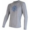 Pánske tričko dl.rukáv SENSOR MERINO ACTIVE COMPASS sivá XXL