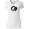 Florbal lopta - Dámske tričko z organickej bavlny Origin (GOTS) - XS ( Biela )