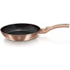 BERLINGERHAUS Pánev s mramorovým povrchem 30 cm Rosegold Metallic Line BH-1511