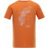 Alpine Pro Quart 2 Pánske funkčné tričko MTST579 Orange peel S