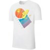Nike s krátkym rukávom Jumpman Bball biele