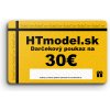 HT model Elektronicka darčeková poukážka - 30 EUR