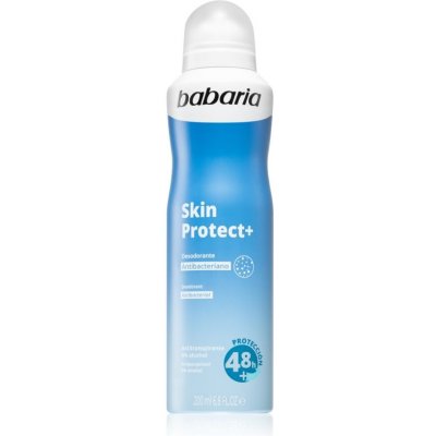Babaria Deodorant Skin Protect+ dezodorant v spreji s antibakteriálnou prísadou 200 ml