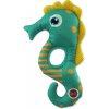 Hračka Dog Fantasy Water Float morský koník pískací a plávajúci zelený 22,5 cm