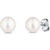 Olivie Náušnice 7mm sladkovodné perly 5502 Ag 925; ≤1,1 g.