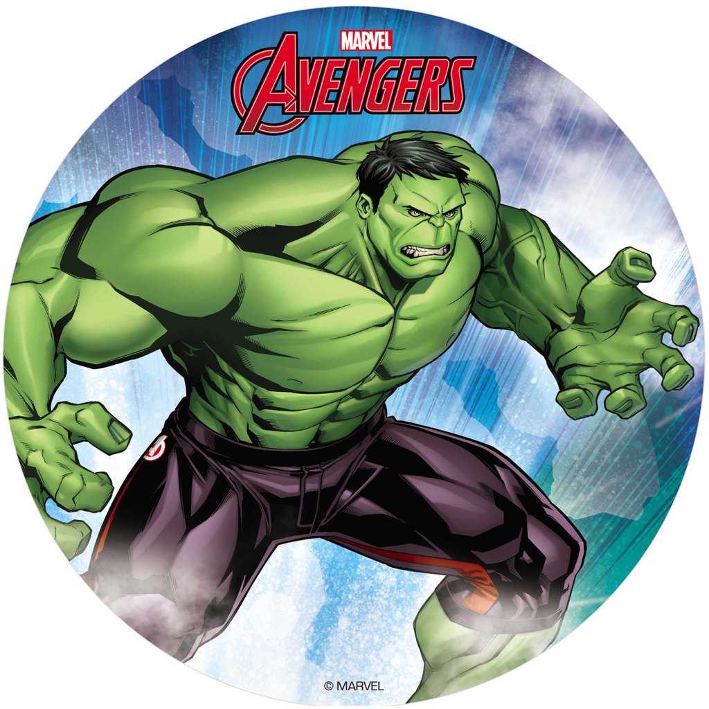 Dekora Jedlý papier - Hulk Avengers 20 cm od 3,59 € - Heureka.sk