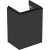 GEBERIT SMYLE SQUARE 44,2 x 35,6 x 61,7cm skrinka pod umývadlo, pravé pánty, láva matná, 500.350.JK.1