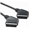 Kábel PremiumCord SCART-SCART 1 m M/M (kjss-1)