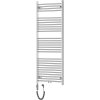 Mexen Mars, elektrické vykurovacie teleso 1500x600 mm + vykurovacia tyč 600 W, chrómová, W110-1500-600-2600-01