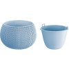 Prosperplast Kvetinac Splofy Bowl 290x195 mm ice gray