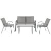 Súprava záhradného nábytku Lorca 4+1