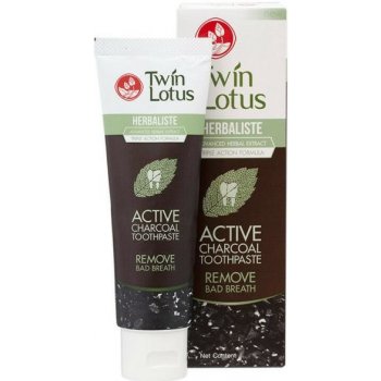 Twin Lotus zubná pasta Herbaliste Active Charcoal 150 g