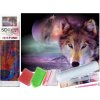 Norimpex Diamantové maľovanie Vlčí pohľad 30 x 40 cm