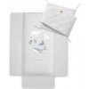 bonjourbébé 2-dielna bavlnená súprava do postieľky Polaris Grey 0m+