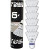 Bedmintonové loptičky TALBOT TORRO Tech 350 Medium 6ks - biele