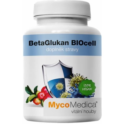 Betaglukán Biocell Mycomedica Obsah: 1 ks