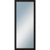 DANTIK - Zrkadlo v rámu, rozmer s rámom 50x120 cm z lišty ANDRÉ veľká čierna (3154)