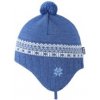 Kama dětská pletená Merino čepice B108 127 denim