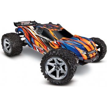 Traxxas Rustler VXL 4WD TQi RTR oranžová 1:10