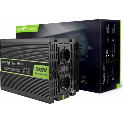 Green Cell INV12 12V/220V 3000W/6000W od 225 € - Heureka.sk