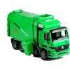 LEAN TOYS Smetiarske auto s košom - zelené