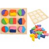 KIK vzdelávacia hračka match shapes 18el