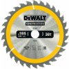 DeWALT DT1935 Pílový kotúč Construction 165 x 20 mm, 30 zubov, ATB 10°