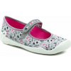 Befado 114y520 šedo ružové detské baleríny EUR 36