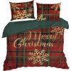 Eurofirany vianočné renforcé obliečky ESTRELLA 200X220 2x70X80