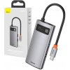 Stanica/replikátor USB-C radu Baseus Metal Gleam (CAHUB-CY0G)