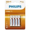 Philips LongLife AAA 4ks R03L4B/10