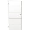 Bezfalcové dvere interiérové Solodoor Snow plné 60 P