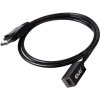 club3D DisplayPort / Mini-DisplayPort káblový adaptér Konektor DisplayPort, Zásuvka Mini DisplayPort 1.00 m čierna CAC-1120 Kábel DisplayPort; CAC-1120