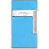 S.T. DUPONT SLIMMY LACQUERED TURQUOISE SILVER Turbo